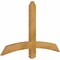 Ekena Millwork Bellingham Rough Sawn Timber Gable Bracket, Western Red Cedar, 48"W x 30"H x 2"D x 4"F, 15/12 Pitch GBW048X30X0204BEL00RWR - alternate 5